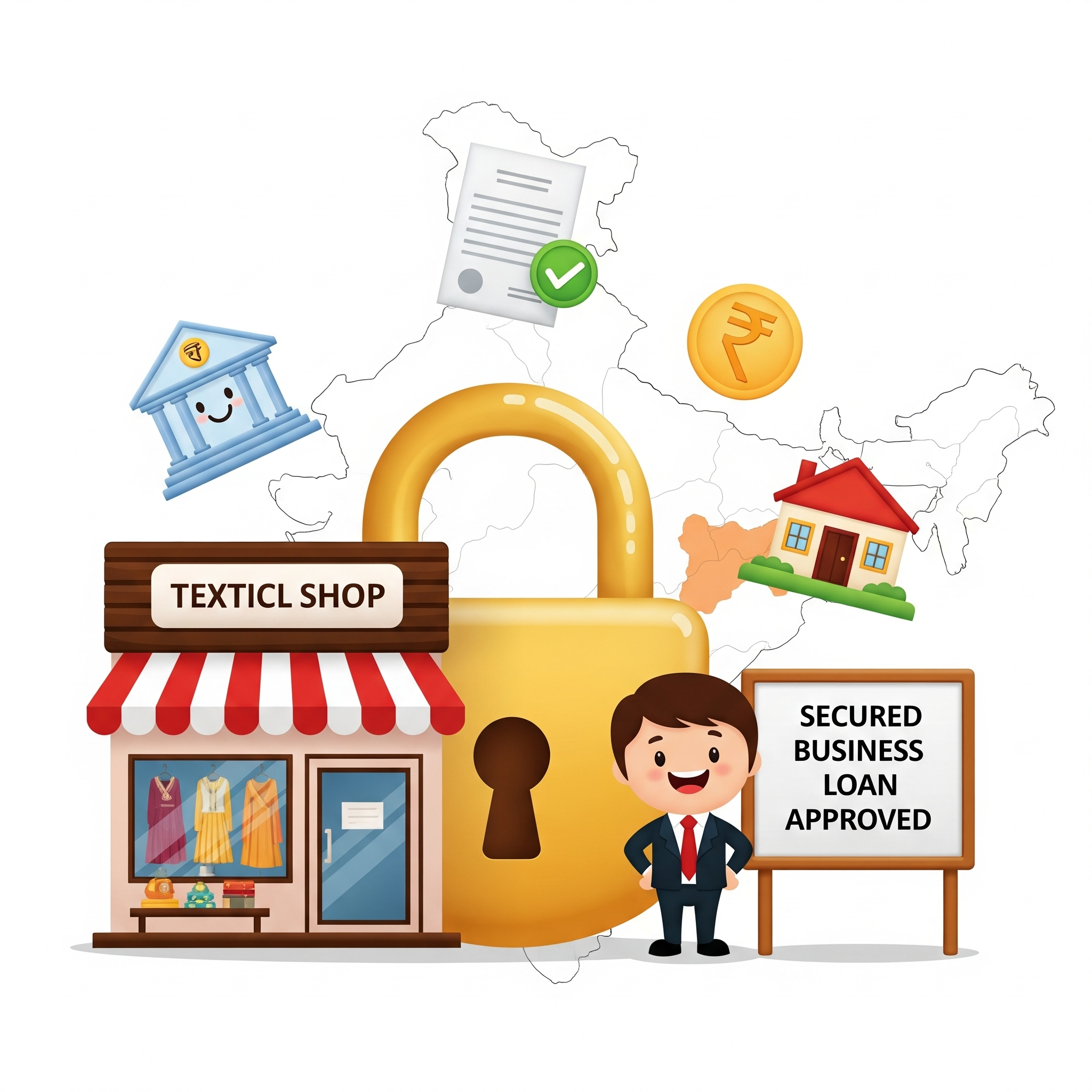 Secured business loans