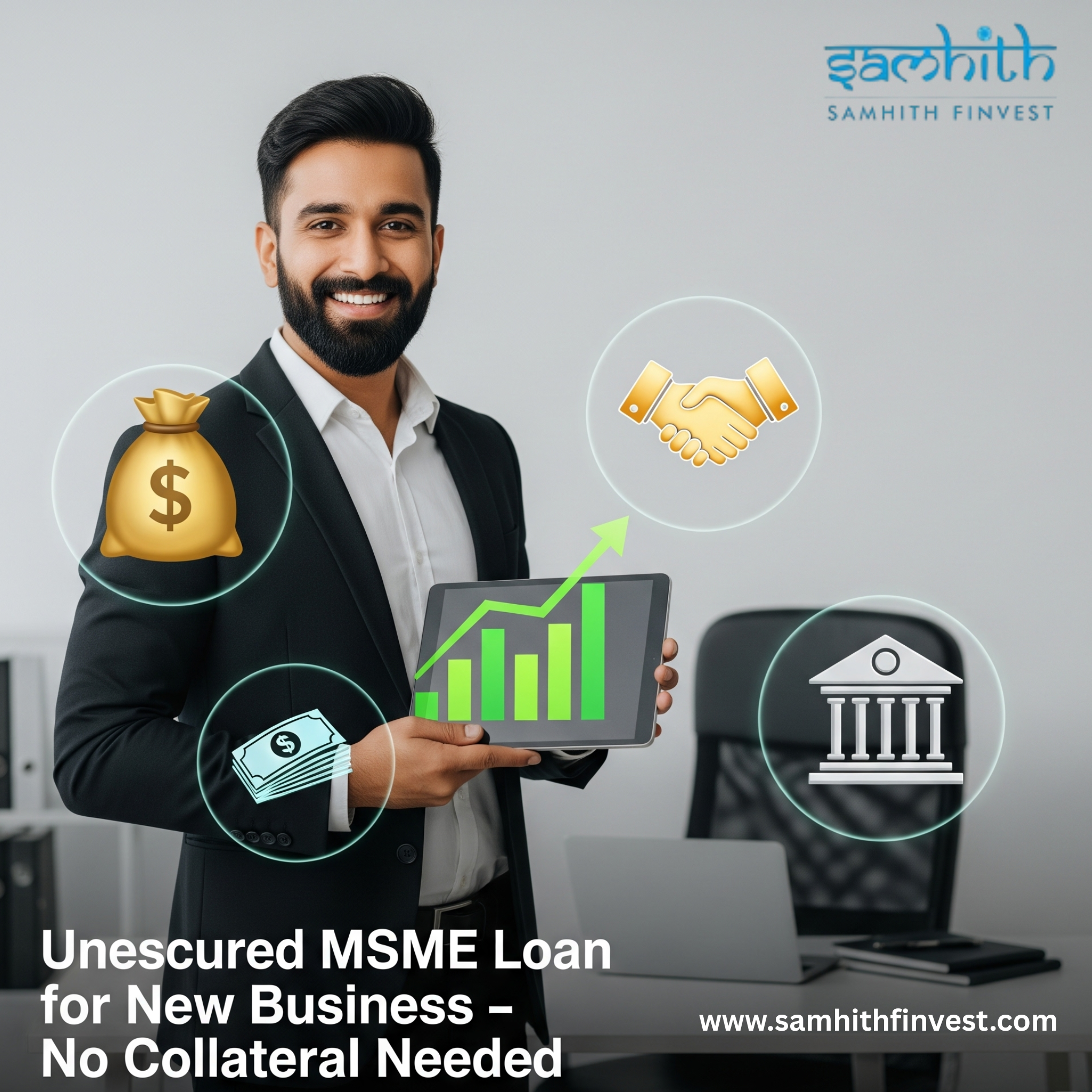 Unsecured MSME Loan for New Business | Low Interest & Easy